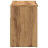 vidaXL Sk&oacute;bekkur Artisan Oak 80x30x45 cm Hanna&eth;ur vi&eth;ur