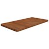 vidaXL Ba&eth;herbergisbor&eth;plata D&ouml;kkbr&uacute;n 80x40x2,5cm Me&eth;h&ouml;ndla&eth;ur Vi&eth;ur