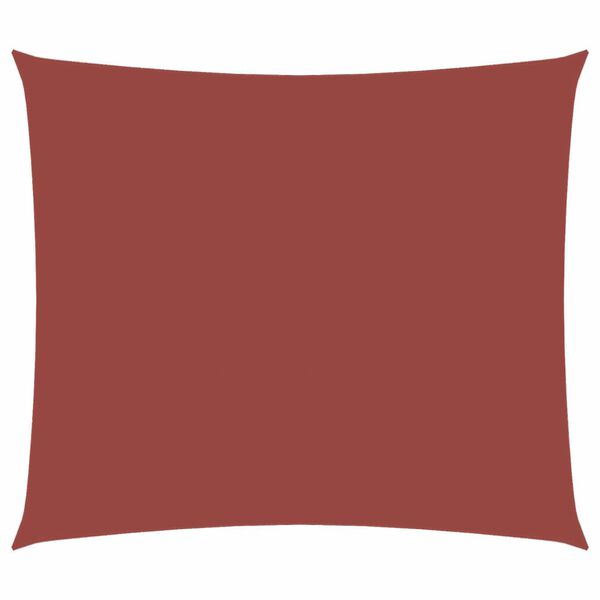 vidaXL Sólskyggni Sólsegl Oxforddúkur Rétthyrnt 2,5x3 m Leirbrúnt
