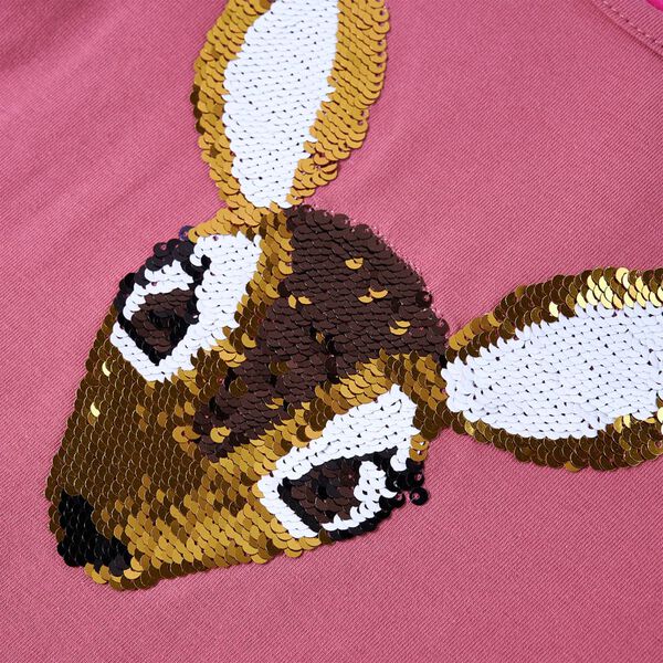 Barnabolur með Löngum Ermum Hindberjableikur 116