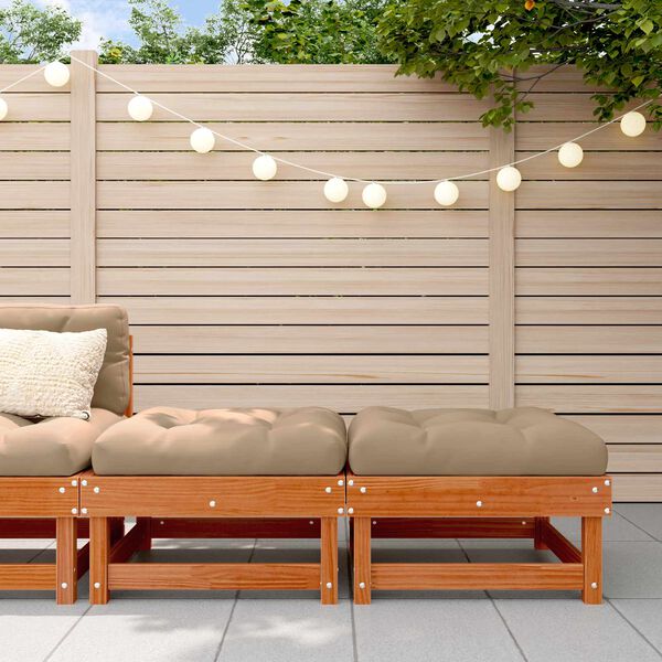 vidaXL Gar&eth;f&aelig;tur Mass&iacute;ft furuvi&eth; VaxBr&uacute;nn