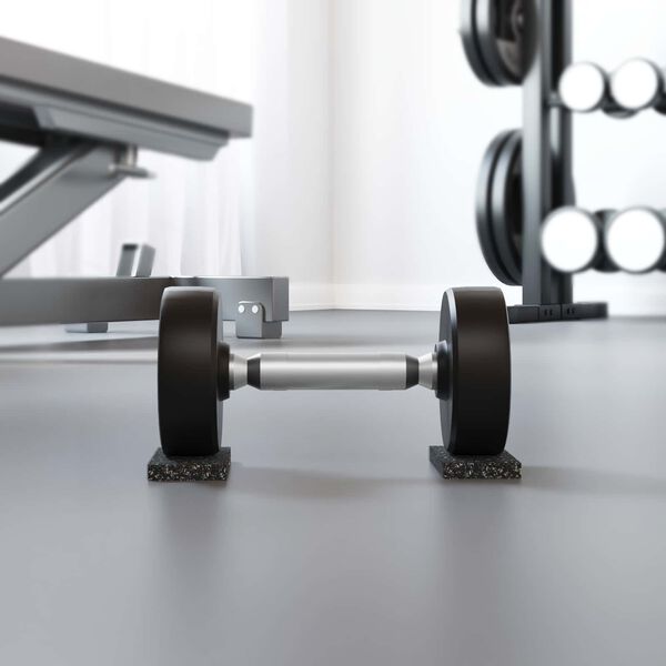 vidaXL G&uacute;mm&iacute;valtur Svartur G&uacute;mm&iacute;