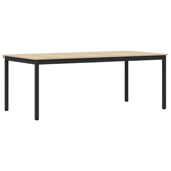 vidaXL Bor&eth;stofubor&eth; Samsettur vi&eth;ur