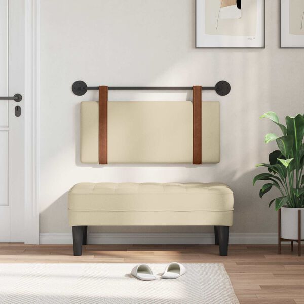 vidaXL Hengisk&aacute;li Vegghengt Einlita Rj&oacute;malitur 100 x 55 x 5 cm Forn PU