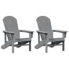 vidaXL Gar&eth;st&oacute;ll 2 pcs Lj&oacute;sgr&aacute;r 82 x 74 x 92 cm p&oacute;l&yacute;et&yacute;len