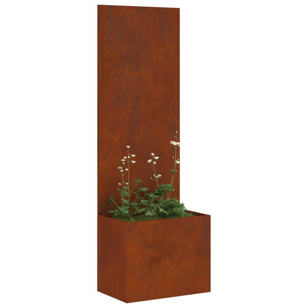 vidaXL Gar&eth;s b&uacute;na&eth; skj&aacute;r &Uacute;tskur&eth;ur Rusty 50 x 32 x 150 cm Ve&eth;ra&eth; st&aacute;l