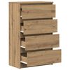 vidaXL skenkur Artisan Oak 60x35x98,5 cm