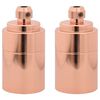 vidaXL lampahaldarar 2 stk Rose Gold E27