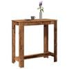vidaXL Barbor&eth; Vi&eth;arlitur 102x50x103,5 cm Samsettur Vi&eth;ur