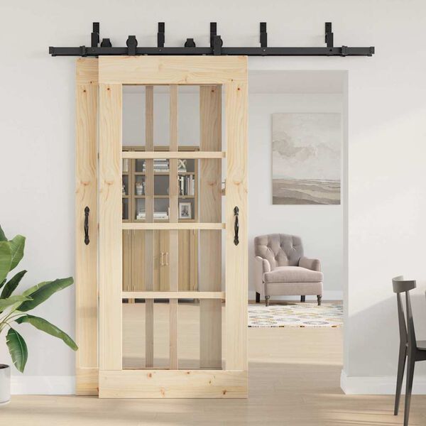 vidaXL Rennihur&eth;arb&uacute;na&eth;arsett 200 cm St&aacute;l Svart