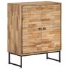 vidaXL Skenkur Endurn&yacute;ttur Tekkvi&eth;ur 60x30x75 cm