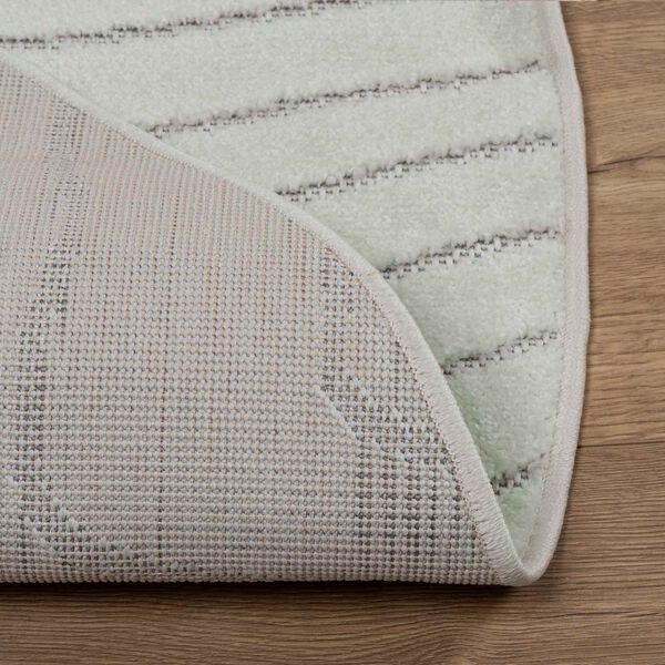 vidaXL Sv&aelig;&eth;isteppi Hringlaga PALMERAS Gr&aelig;nn &Oslash; 200 CM P&oacute;l&yacute;ester