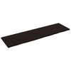 vidaXL Ba&eth;herbergisbor&eth;plata Br&uacute;nn 120x30x(2-4)cm Me&eth;h&ouml;ndla&eth;ur Vi&eth;ur