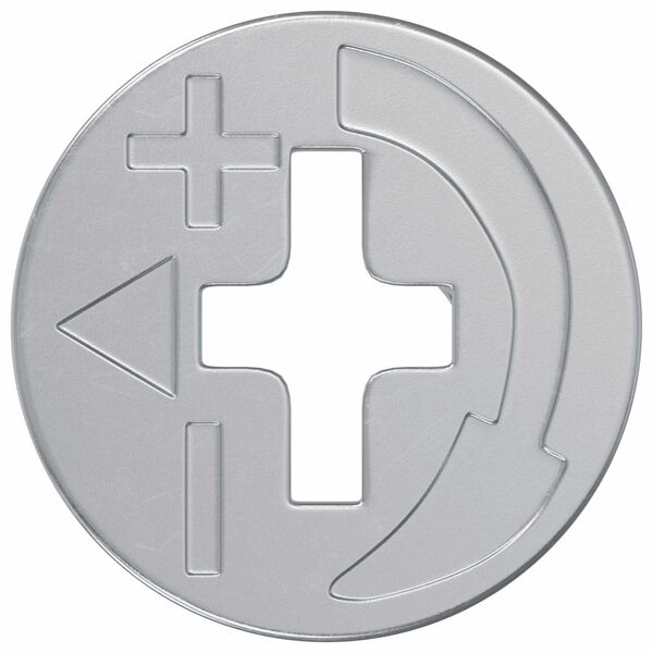 vidaXL Cam l&aacute;s skr&uacute;fur 2 pcs Silfur 15 x 11,5 mm St&aacute;l