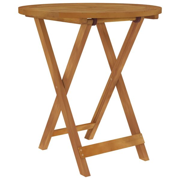 vidaXL Samfellanlegt Gar&eth;bor&eth;stofusett 3 Hluta Gegnheill Akas&iacute;uvi&eth;ur