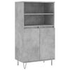 vidaXL H&aacute;r Sk&aacute;pur Steypugr&aacute;r 60x36x110 cm Samsettur Vi&eth;ur
