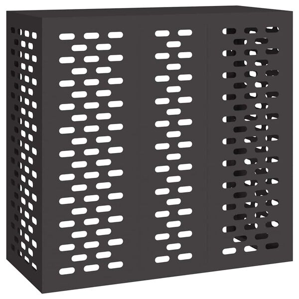 vidaXL Loftk&aelig;liv&ouml;r&eth;ur Svartur 110 x 50 x 105 cm St&aacute;l