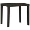 vidaXL Gar&eth;bor&eth; Reykgr&aacute;tt 79x65x72 cm Plast