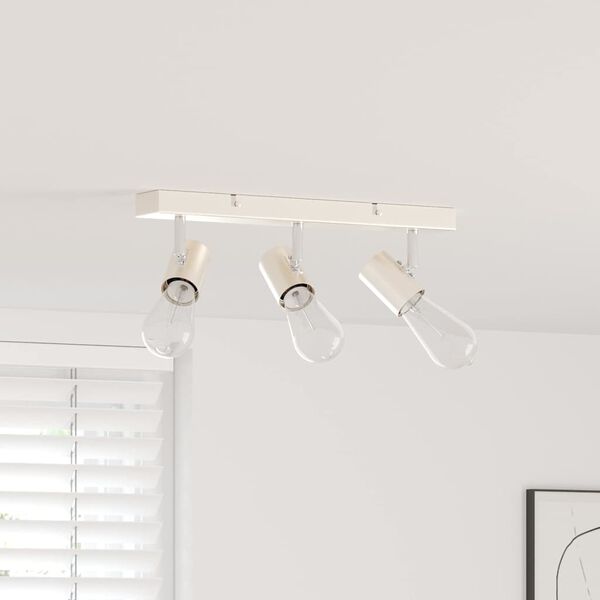 vidaXL Loftskastari me&eth; svi&eth;slj&oacute;sum Nikkel 38 x 6,5 x 11,5 cm metal