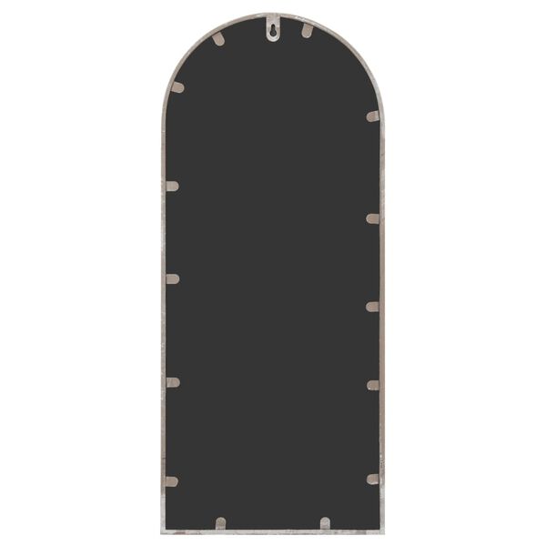 vidaXL Gar&eth;spegill Sandlita&eth;ur 100x45 cm J&aacute;rn Fyrir &Uacute;tinotkun