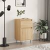 vidaXL Skenkur Sonoma Eik 40x35x70 cm Samsettur Vi&eth;ur