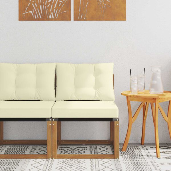 vidaXL Utandeildar mi&eth;sofa