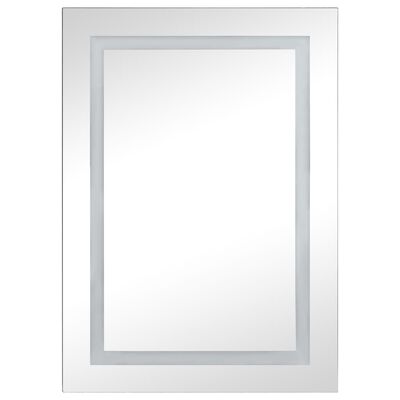 325543 vidaXL LED Bathroom Mirror Cabinet 50x13x70 cm