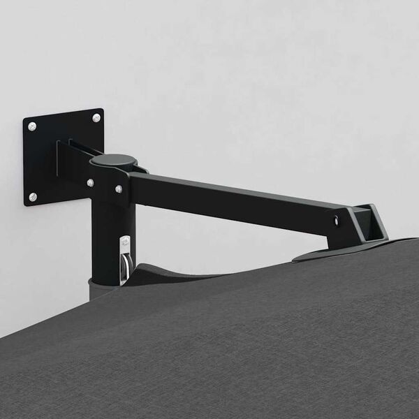 vidaXL Garðskygni Antrasít og svart 248 x 248 x 148 cm