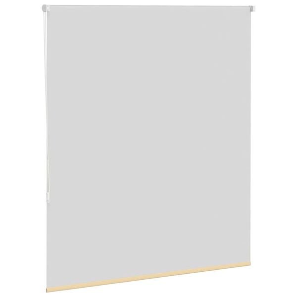 vidaXL R&uacute;llugard&iacute;nur Blackout Beige 130x175 cm Efni Breidd 126,6 cm