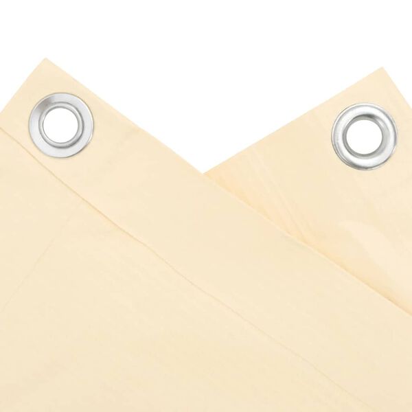 vidaXL Skj&oacute;lveggur &aacute; Svalir Rj&oacute;mahv&iacute;tur 300x90 cm PVC