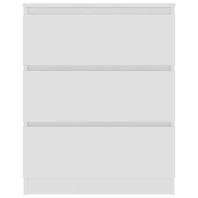 801382 vidaXL Sideboard White 60x33,5x76 cm Chipboard