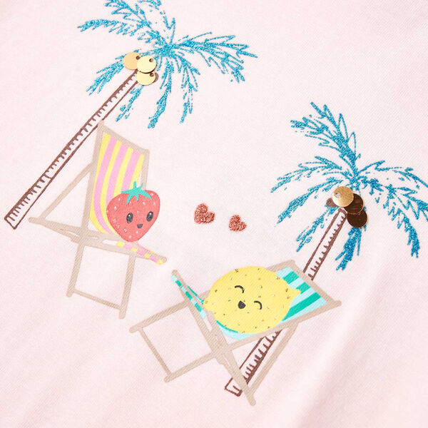 Krakkastuttermabolur Lj&oacute;sbleikur 140