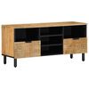 vidaXL sj&oacute;nvarpssk&aacute;pur Br&uacute;nn 100x33x46 cm Solid Wood Mango