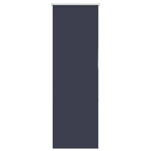 vidaXL R&uacute;llugard&iacute;nur Myrkvun D&ouml;kkbl&aacute;r 60x150 cm Efni Breidd 55,7 cm