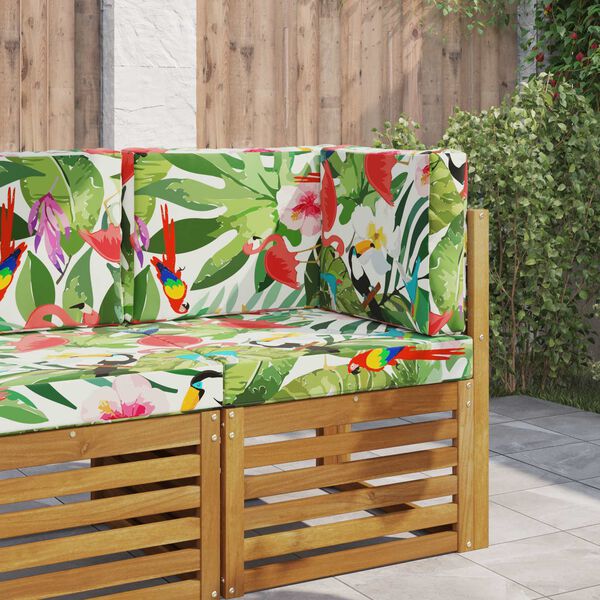 vidaXL Utandyriss&oacute;fap&uacute;&eth;i 3 pcs litr&iacute;kur litur P&oacute;l&yacute;ester