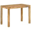 vidaXL Bor&eth;stofubor&eth; 110x55x76 cm Gegnheill Mang&oacute;vi&eth;ur