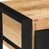 vidaXL Console Bor&eth; 100x35x75 cm Solid Groft Wood Mango