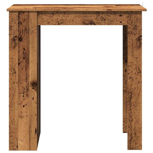 vidaXL Barbor&eth; me&eth; hillu Old Wood 102x50x103,5 cm Engineered Wood