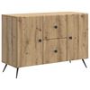 vidaXL Vi&eth;beinteyfla Handverkseik 89 x 34,5 x 60 cm Samsettur vi&eth;ur