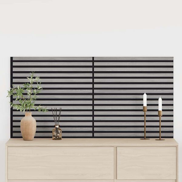 vidaXL Acoustic Wall Panels 2 stk Rimlar 60,5x60 cm Eik spónn