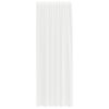 vidaXL Garnogard&iacute;na me&eth; gluggatj&ouml;ldum Hv&iacute;tt 280 x 150 cm P&oacute;l&yacute;ester