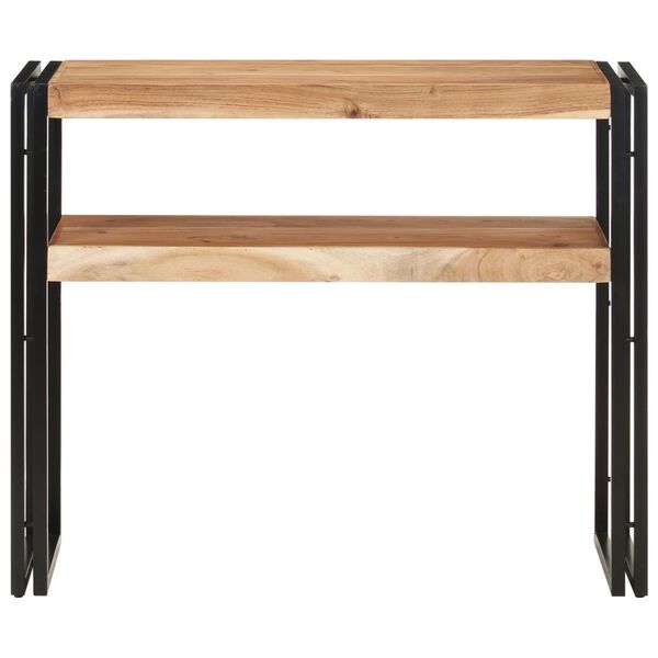 321097 vidaXL Console Table 90x30x75 cm Solid Acacia Wood