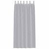 vidaXL Voile gardína 2 pcs Dökk grá 225 x 140 cm Pólýester