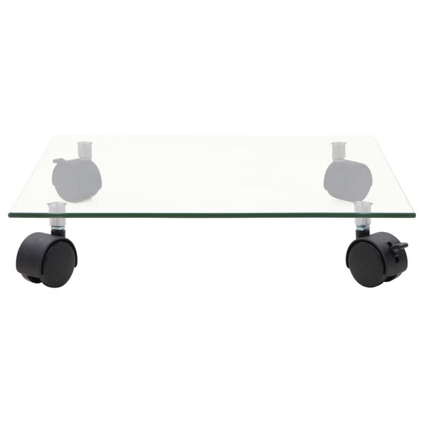 vidaXL Pl&ouml;ntustandar &aacute; Hj&oacute;lum 2 stk, Hert Gler 28 cm Hringlaga