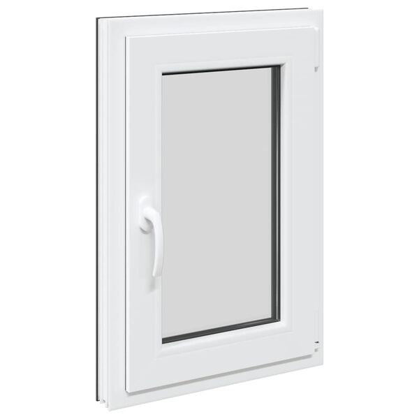 vidaXL kjallaragluggi &bdquo;RISOR&ldquo; 50x75 cm halla- og sn&uacute;ningsgluggi DIN h&aelig;gri antras&iacute;t