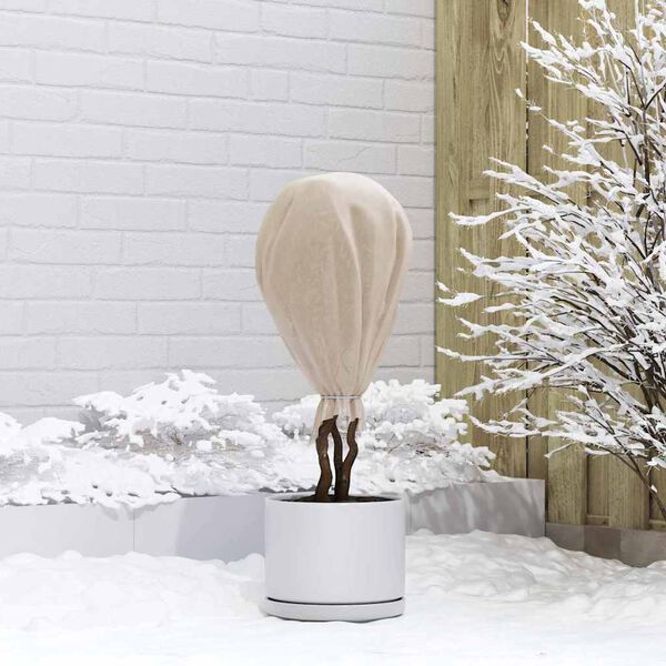 vidaXL Frostvernd Plantufl&iacute;s Drapplita&eth;ur 100 x 1,6 m &Oacute;ofin efni