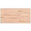 vidaXL Ba&eth;herbergisbor&eth;plata 80x40x2,5 cm Gegnheilt Beyki