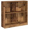 vidaXL B&oacute;kask&aacute;pur Vi&eth;arlitur 80x24x76 cm Samsettur Vi&eth;ur