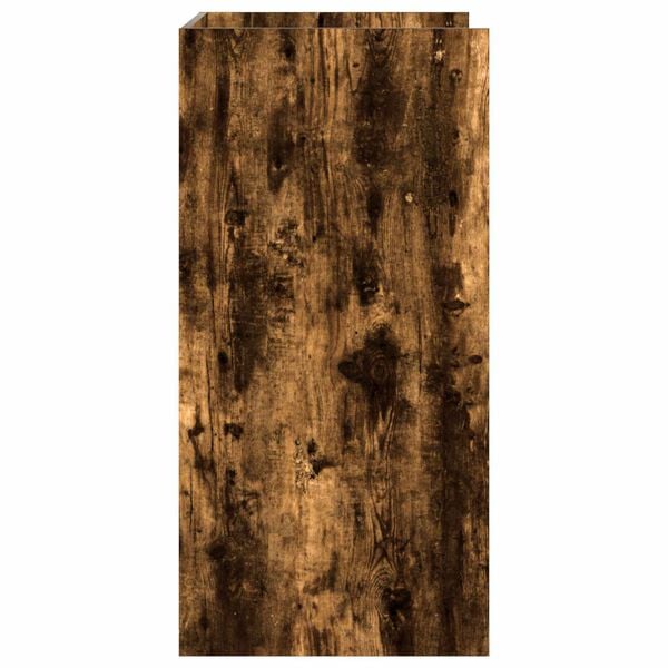 vidaXL &THORN;vottav&eacute;lask&aacute;pur Rau&eth;-eik 67,5 x 48 x 97 cm Samsettur vi&eth;ur