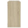 vidaXL Wall Cube Hillur 6 stk Sonoma Oak 30x15x30 cm